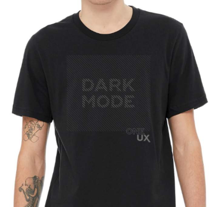 tshirt.png Vantage UX dark mode t-shirt from Teradata Universe 2019