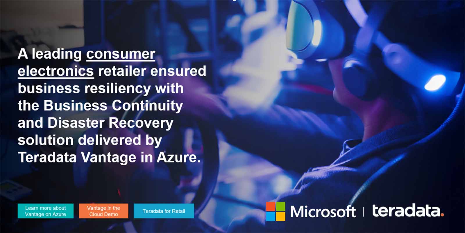 Vantage on Azure business continuity solution for retailers